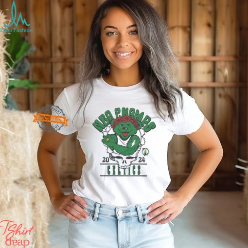 Boston Celtics Homage Unisex 2024 NBA Finals Champions Grateful Dead Tri Blend T Shirt