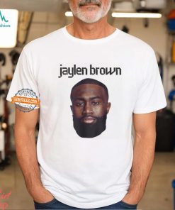 Boston Celtics Jaylen Brown Face NBA Finals Champions 2024 Signature Shirt