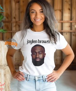 Boston Celtics Jaylen Brown Face NBA Finals Champions 2024 Signature Shirt