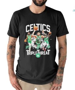 Boston Celtics Jrue Holiday Jayson Tatum Jaylen Brown The Triple Threat T Shirt