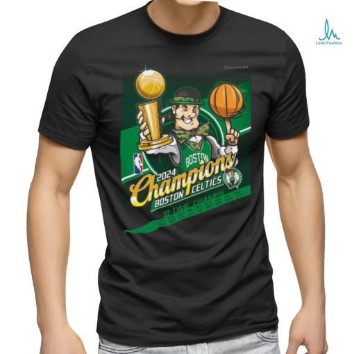 Boston Celtics Mascot 2024 NBA Finals Champions shirt
