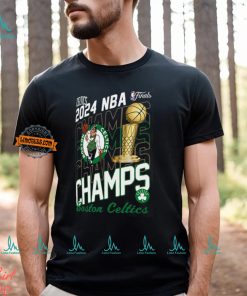 Boston Celtics New Era 2024 NBA Finals Champions Enzyme Washed T Shirt