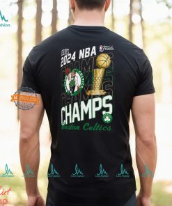 Boston Celtics New Era 2024 NBA Finals Champions Enzyme Washed T Shirt