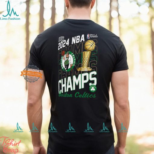 Boston Celtics New Era 2024 NBA Finals Champions Enzyme Washed T Shirt