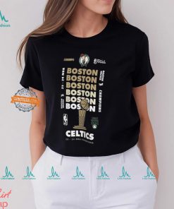 Boston Celtics Nike 2024 NBA Finals Champions Celebration Expressive T Shirt