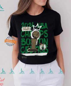 Boston Celtics Sportiqe 2024 NBA Finals Champions King of the Court Comfy Tri Blend T Shirt