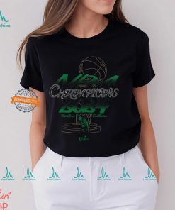 Boston Celtics Stadium Essentials 2024 NBA Finals Champions Fadeaway Retro Wash T Shirt