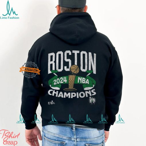 Boston Celtics Stadium Essentials 2024 NBA Finals Champions Intensity Banner T Shirt