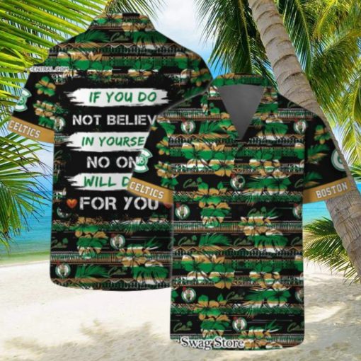 Boston Celtics Team Logo Pattern Vintage Hawaiian Set