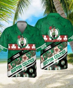 Boston Celtics Tree Hawaii Pattern Cute Print Hawaiian Set