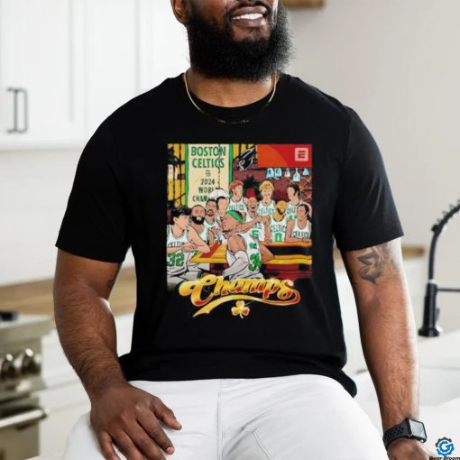 Boston Celtics World Championships shirt