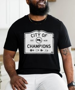 Boston Sports City of Champions shirt