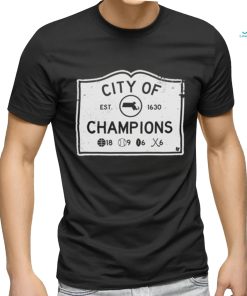 Boston Sports City of Champions shirt