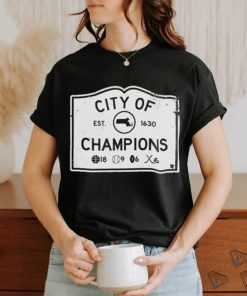 Boston Sports City of Champions shirt