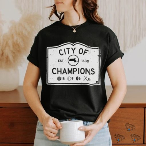 Boston Sports City of Champions shirt