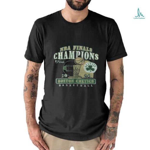 Boston celtics ’47 2024 nba finals champions courtside franklin shirt