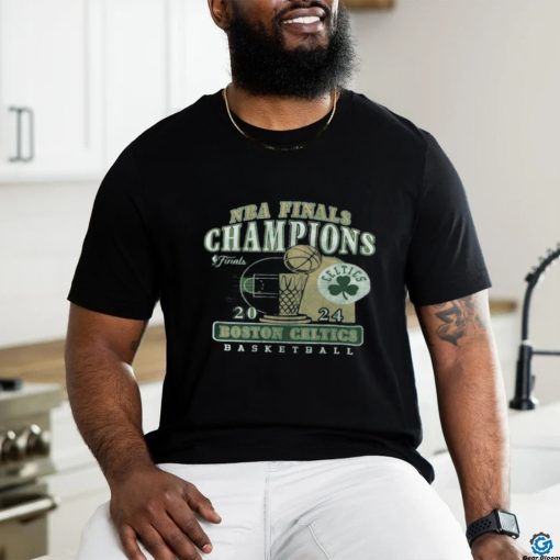 Boston celtics ’47 2024 nba finals champions courtside franklin shirt