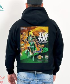 Boston celtics star duo jayson tatum and jaylen brown teammates with 450 points each in 3 straight nba playoffs shirt