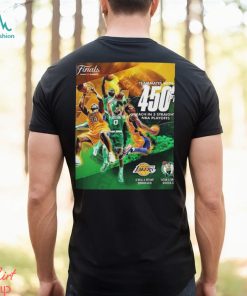 Boston celtics star duo jayson tatum and jaylen brown teammates with 450 points each in 3 straight nba playoffs shirt