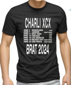 Brat 2024 Charli XCX Tour Shirt