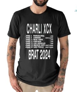 Brat 2024 Charli XCX Tour Shirt