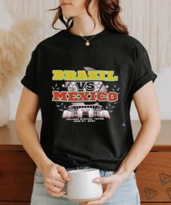 Brazil vs Mexico College Station, Texas June 8th, 2024 Shirt