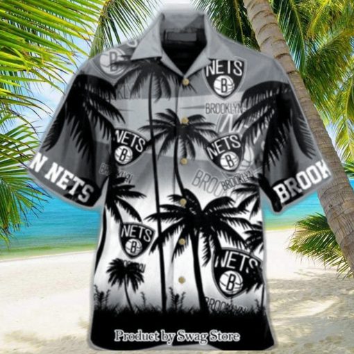 Brooklyn Nets National Basketball Association Hawaiian Set Pattern