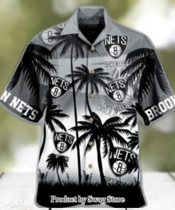 Brooklyn Nets National Basketball Association Hawaiian Set Pattern