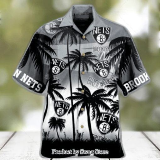 Brooklyn Nets National Basketball Association Hawaiian Set Pattern