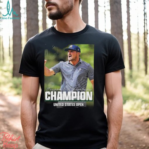 Bryson dechambeau champions 2024 us open for 2nd us open champions shirt