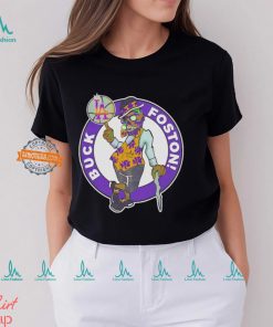 Buck Foston LA Boston Celtics logo shirt