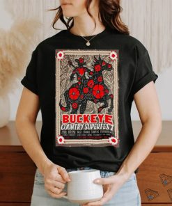 Buckeye Country Superfest Ohio Stadium Columbus OH June 22 23 2024 Poster shirt