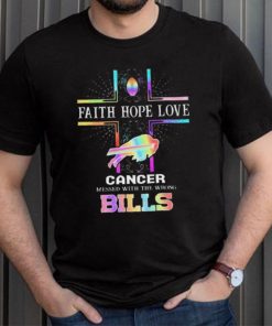 Buffalo Bills Cancer Messed With The Wrong Bills Pride 2024 shirt