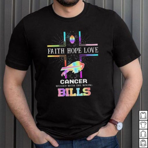 Buffalo Bills Cancer Messed With The Wrong Bills Pride 2024 shirt