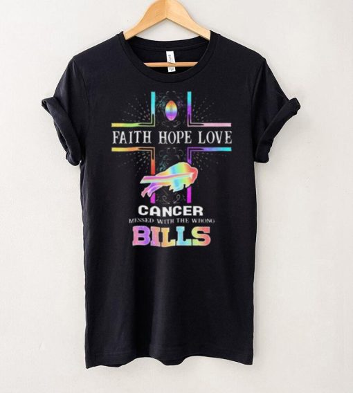 Buffalo Bills Cancer Messed With The Wrong Bills Pride 2024 shirt