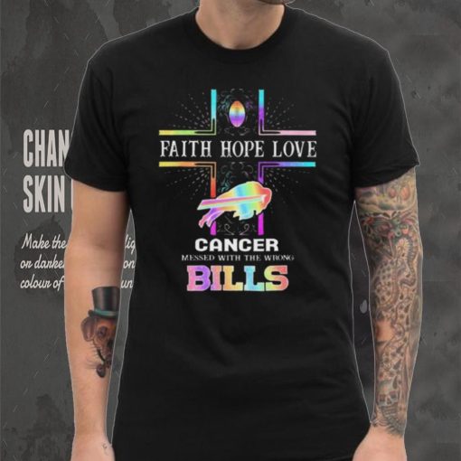 Buffalo Bills Cancer Messed With The Wrong Bills Pride 2024 shirt