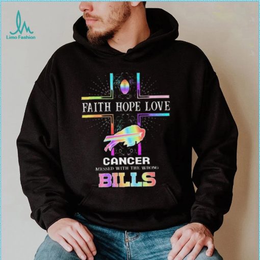 Buffalo Bills Cancer Messed With The Wrong Bills Pride 2024 shirt