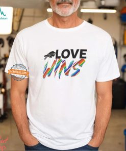 Buffalo Bills Pride Love Wins 2024 Shirt