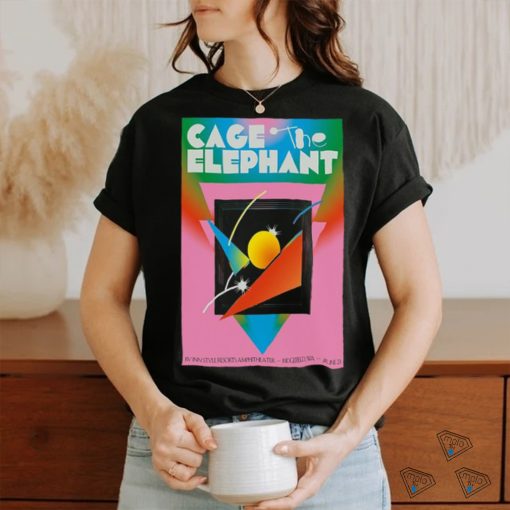Cage The Elephan RV Inn Style Resorts Amphitheater Ridgefield WA June 23 2024 Poster shirt