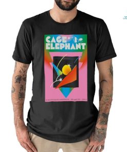 Cage The Elephan RV Inn Style Resorts Amphitheater Ridgefield WA June 23 2024 Poster shirt