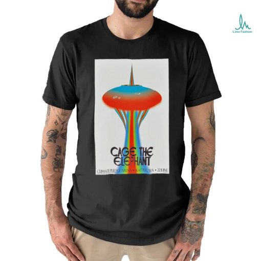 Cage The Elephant Climate Pledge Arena in Seattle WA June 22 2024 Poster shirt