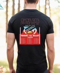 Cage The Elephant Neon Pill Tour Young THe Giant and Bakar 2024 Dates Shirt