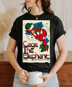 Cage The Elephant Utah First Credit Union Amphitheatre Salt Lake City UT June 20 2024 Poster shirt