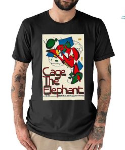 Cage The Elephant Utah First Credit Union Amphitheatre Salt Lake City UT June 20 2024 Poster shirt