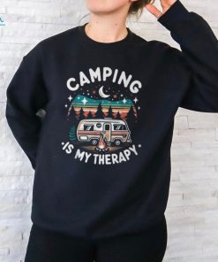 Camping Is My Therapy Summer Vacation Family Matching T Shirt