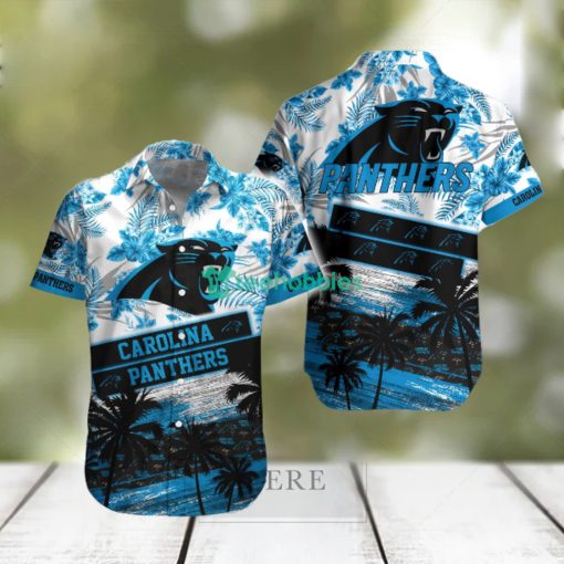 Carolina Panthers Hawaiian Shirt And Summer Shorts For Fans