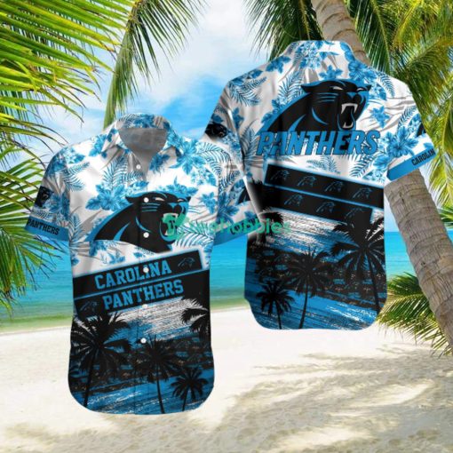 Carolina Panthers Hawaiian Shirt And Summer Shorts For Fans