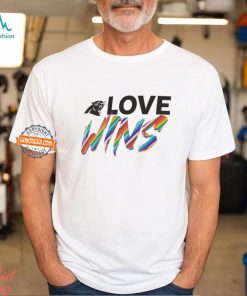 Carolina Panthers Pride Love Wins 2024 Shirt