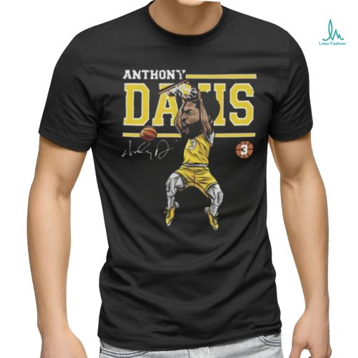 Cartoon Anthony Davis Basketball Unisex T shirt