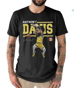 Cartoon Anthony Davis Basketball Unisex T shirt